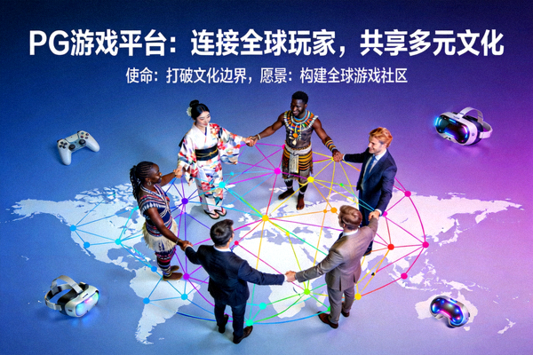 PG游戏平台连接全球不同文化背景玩家的使命愿景图